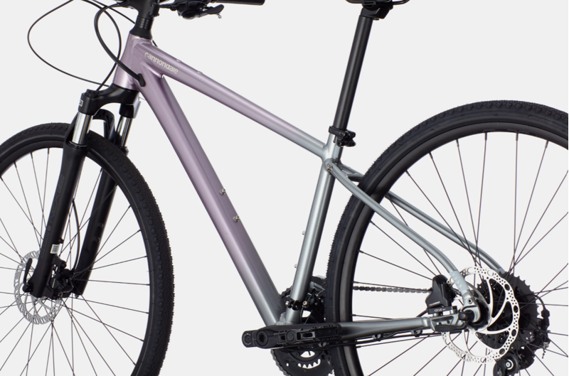 2021 Cannondale Quick CX 2 Womens Road Bike in Purple-2